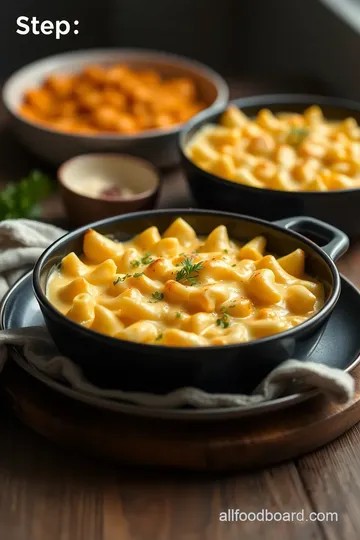 Baked Cellentani Mac & Cheese Delight steps