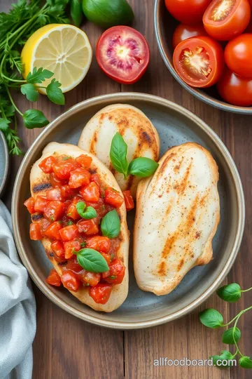 Grilled Chicken Bruschetta Delight ingredients