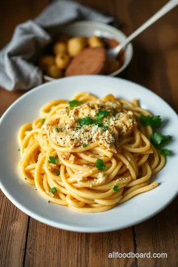 Cheesy Chicken and Broccoli Pasta Delight steps