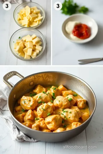 Cheesy Chicken and Rice Delight steps