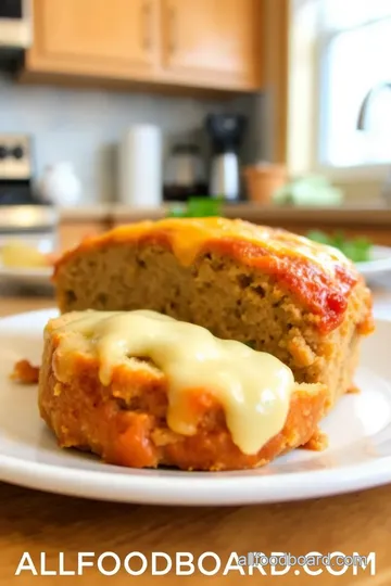 Chicken Cordon Bleu Meatloaf with Mushroom Sauce steps