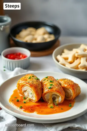 Bake Cheesy Chicken Rolls in 40 Minutes steps