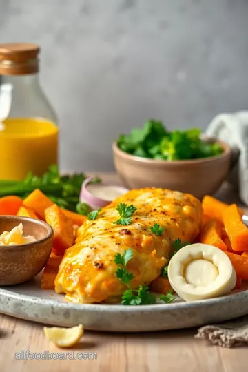 Cheesy Chicken Fajita Bake ingredients