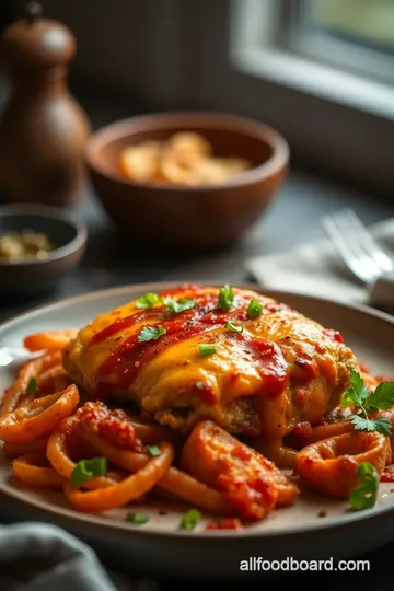 Cheesy Chicken Fajita Rice Bake presentation