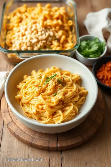 Baked Cheesy Chicken Spaghetti Casserole steps