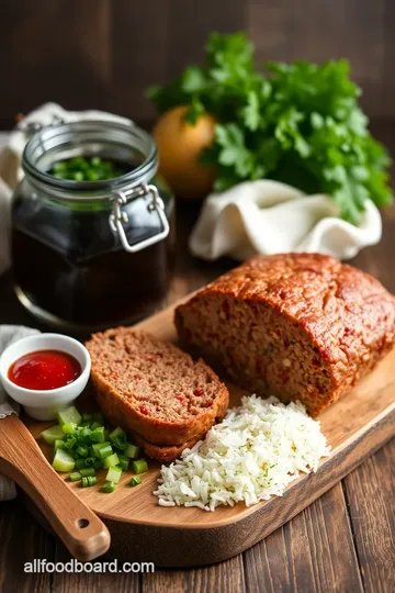 Cheesy Philly Meatloaf Delight ingredients