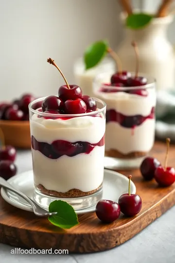 Cherry Cream Cheese Delight presentation