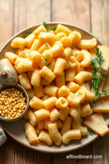 Classic Creamy Mac and Cheese Delight ingredients