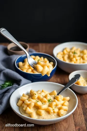 Classic Creamy Mac and Cheese Delight presentation