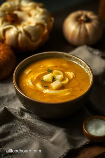 Classic French Onion Soup: A Comforting Embrace in a Bowl presentation
