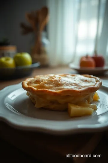 Classic Homemade Apple Pie presentation