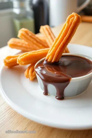 Classic Spanish Churros with Chocolate Dipping Sauce steps