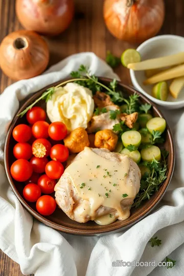 Comforting Chicken Cordon Bleu Casserole ingredients