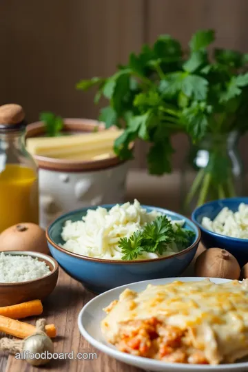 Comforting Chicken Tetrazzini Casserole ingredients