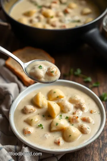 Chicken Gnocchi Soup Recipe presentation