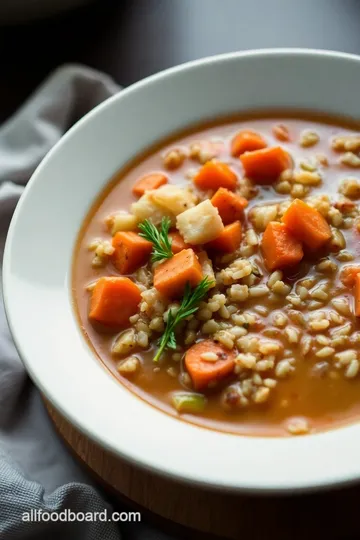 Cozy Leftover Turkey Quinoa Soup presentation