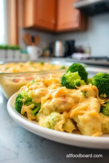 Creamy Broccoli Cheese Casserole Delight steps