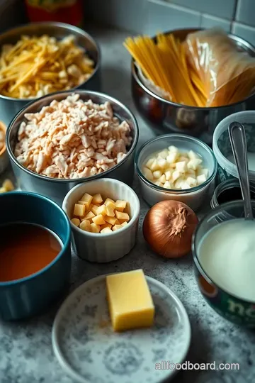 Creamy Chicken Spaghetti Bake: A Comforting Classic ingredients