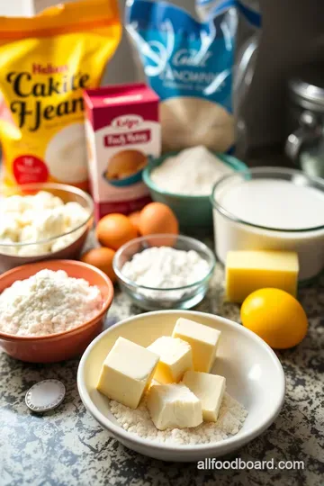 Creamy Dreamy Cake Pops with Cream Cheese ingredients