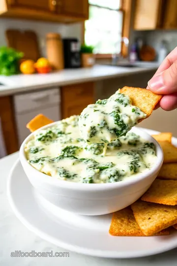 Creamy Ranch Spinach Dip with a Twang steps