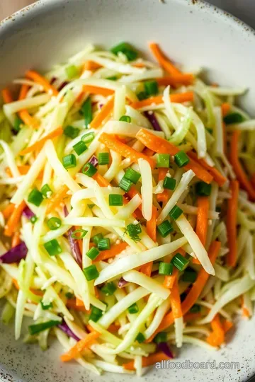 Crisp Fennel Slaw with a Zesty Citrus Dressing presentation