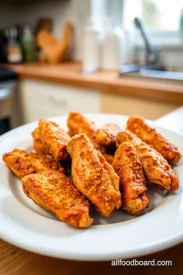 Crispy Air Fryer Chicken Wings steps