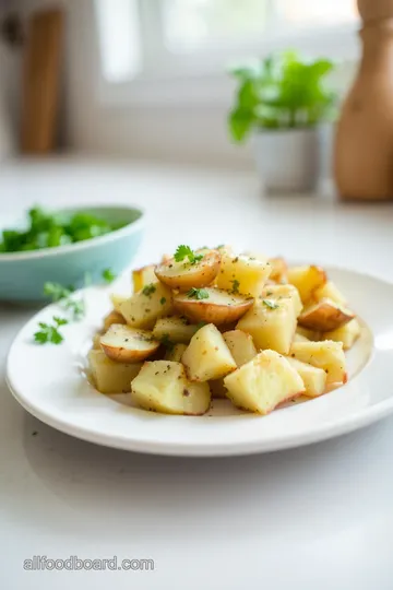 Crispy Garlic Smashed Fingerling Potatoes steps