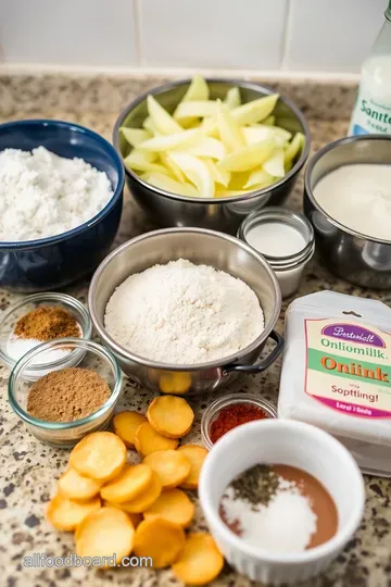 Crispy Homemade Onion Chips: A Savory Snack Delight ingredients