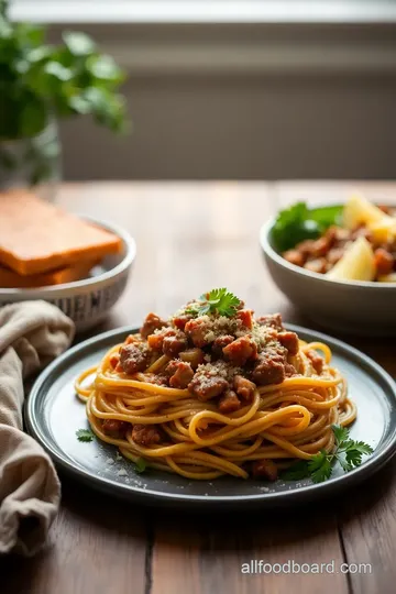 Crockpot Taco Spaghetti Delight steps