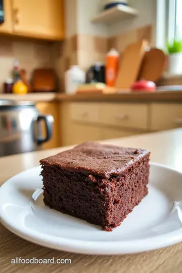 Decadent Dark Chocolate Cake steps
