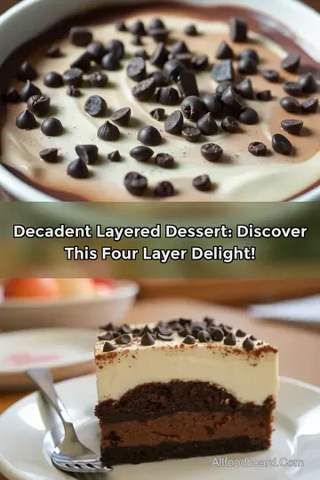 Decadent Layered Dessert: Discover This Four Layer Delight!