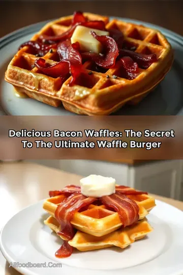 Delicious Bacon Waffles: The Secret to the Ultimate Waffle Burger