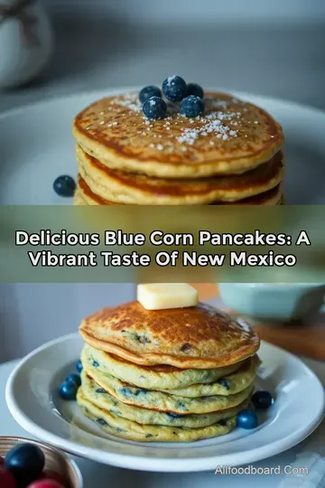 Delicious Blue Corn Pancakes: A Vibrant Taste of New Mexico