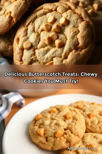 Delicious Butterscotch Treats: Chewy Cookies You Must Try!
