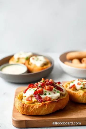 Delicious Chicken Bacon Ranch Stuffed Bread steps