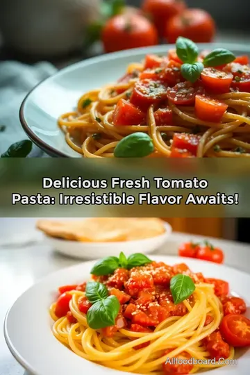 Delicious Fresh Tomato Pasta: Irresistible Flavor Awaits!