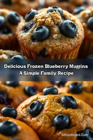 Delicious Frozen Blueberry Muffins: A Simple Family Recipe