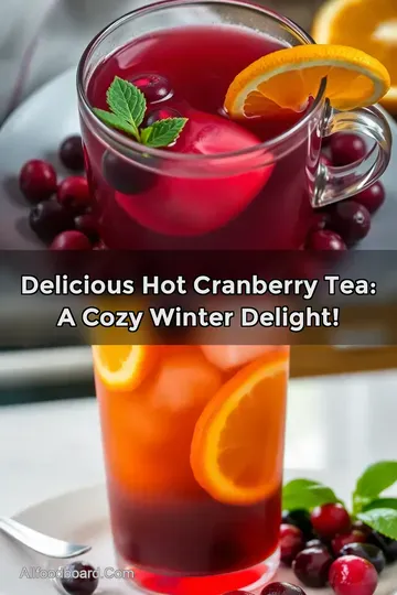 Delicious Hot Cranberry Tea: A Cozy Winter Delight!