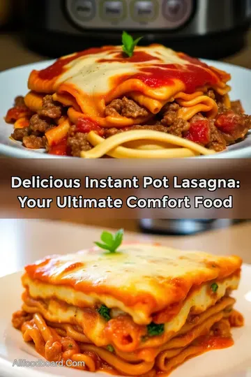Delicious Instant Pot Lasagna: Your Ultimate Comfort Food