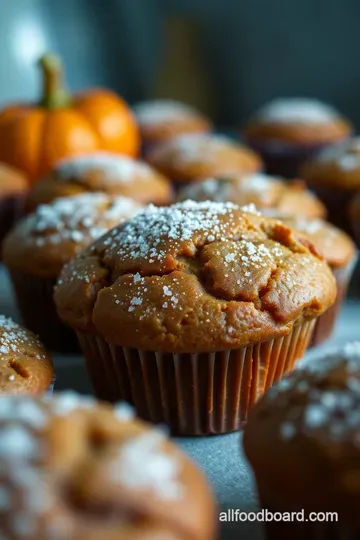Delicious Pumpkin Cake Mix Muffins presentation