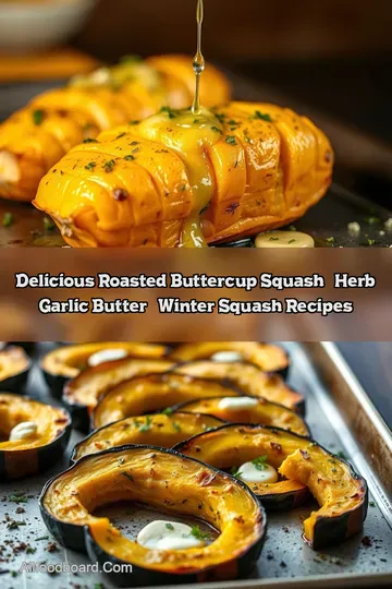 Delicious Roasted Buttercup Squash & Herb Garlic Butter – Winter Squash Recipes