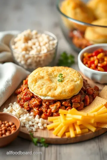 Bake Sloppy Joe Biscuit Casserole Delight ingredients