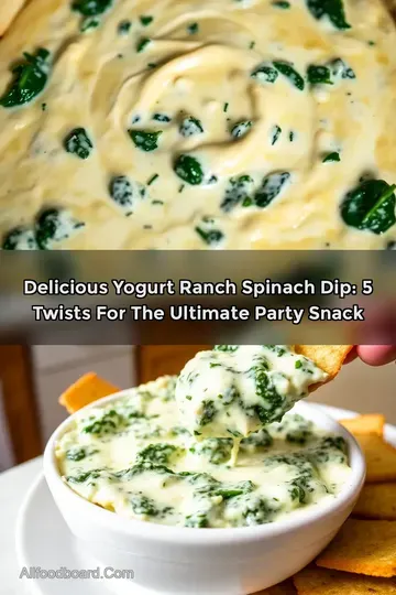 Delicious Yogurt Ranch Spinach Dip: 5 Twists for the Ultimate Party Snack