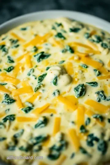 Deliciously Creamy Spinach Artichoke Dip (No Mayo!) presentation