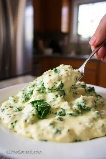 Deliciously Creamy Spinach Artichoke Dip (No Mayo!) steps