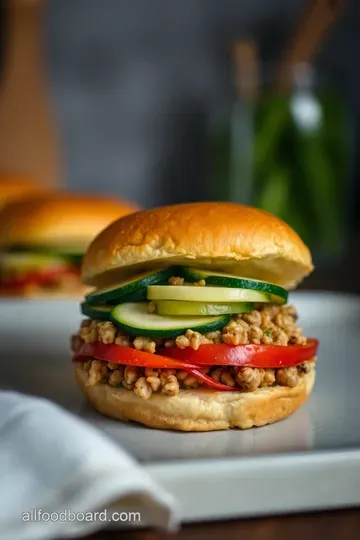 Deliciously Loaded Veggie Sliders: A Plant-Based Treat presentation