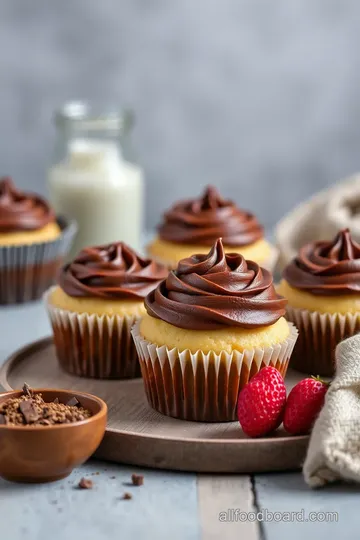 Delightful Boston Cream Cupcakes ingredients