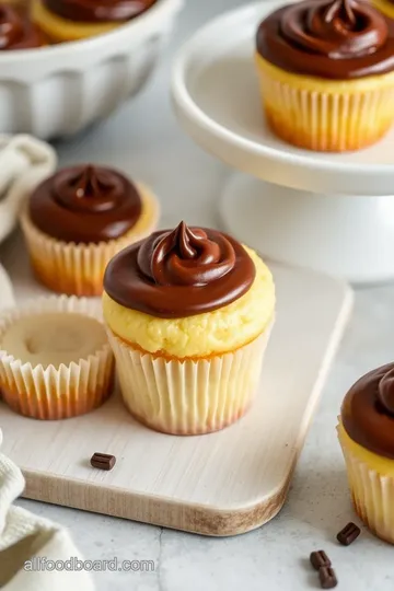 Delightful Boston Cream Cupcakes steps