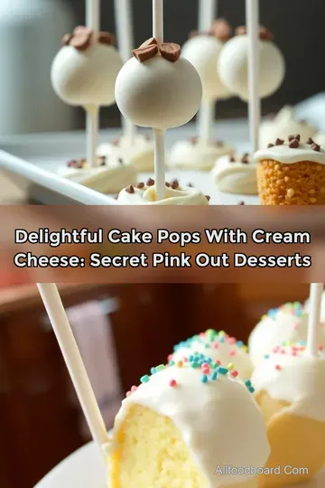 Delightful Cake Pops with Cream Cheese: Secret Pink Out Desserts
