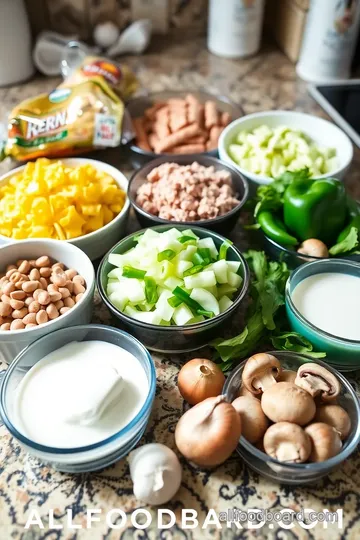 Cheese Steak Tortellini ingredients